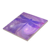 Lila Libellen-Fliese Fliese (Seite)