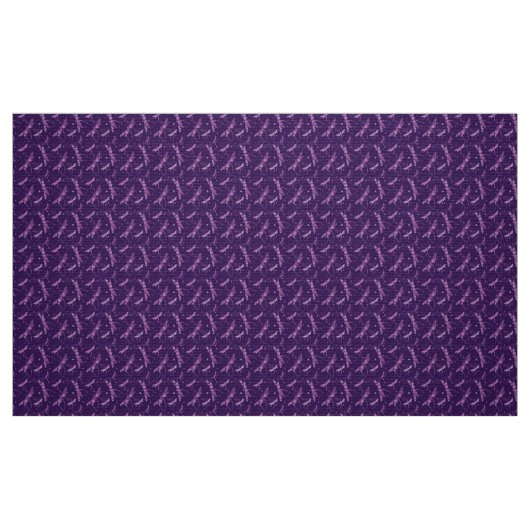 Lila Libellenmuster Stoff (Fat Quarter (45,7 x 55,9 cm))