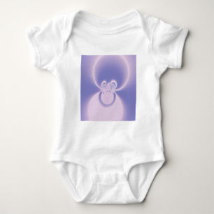Lila Licht Baby Strampler