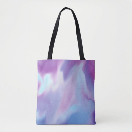 LILA & LICHT BLAU TOTE BAG. TASCHE (Vorderseite)