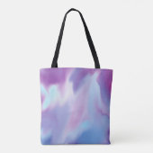 LILA & LICHT BLAU TOTE BAG. TASCHE (Rückseite)