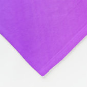 Lila Licht, Reiki Master Design Fleecedecke (Ecke)