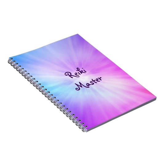 Lila Licht, Reiki Master Design Notizblock (Rechte Seite)