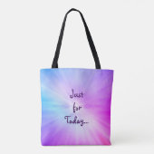 Lila Licht, Reiki Master Design Tasche (Rückseite)