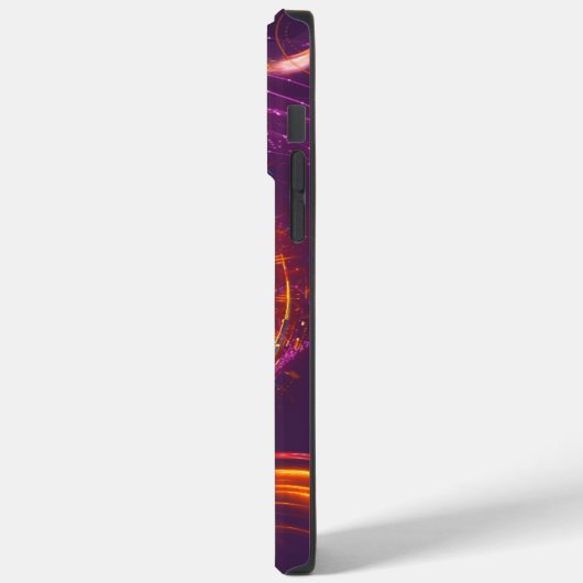 Lila, lichtdurchlässiges, helles Handy aus Galaxy Case-Mate iPhone Hülle (Rückseite / Links)