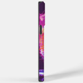 Lila, lichtdurchlässiges, helles Handy aus Galaxy Case-Mate iPhone Hülle (Rückseite / Rechts)