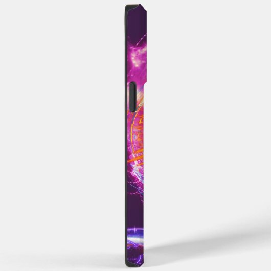 Lila, lichtdurchlässiges, helles Handy aus Galaxy Case-Mate iPhone Hülle (Rückseite / Rechts)