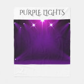 LILA LICHTEN FLIEGEN BLANKET. FLEECEDECKE (Vorderseite)