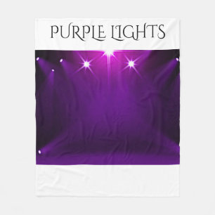 LILA LICHTEN FLIEGEN BLANKET. FLEECEDECKE