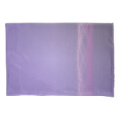 Lila Lichter Kissenbezug (Vorderseite-Links)