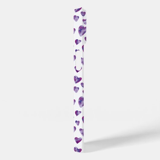 Lila Liebe Case-Mate iPhone Hülle (Rückseite / Rechts)