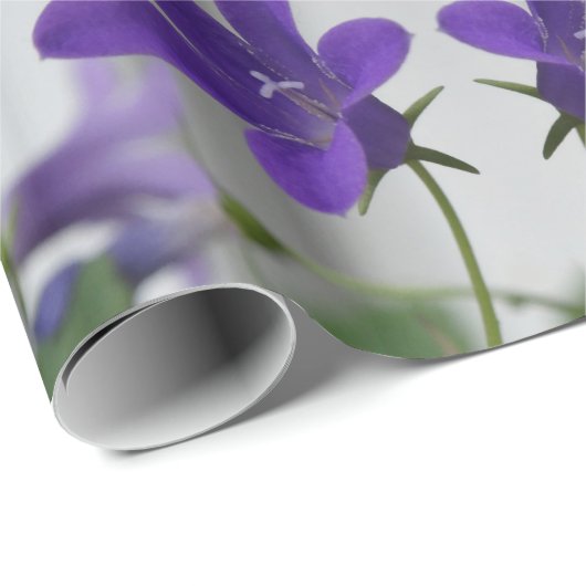 Lila Liebe Geschenkpapier (Rolleneckpunkt)