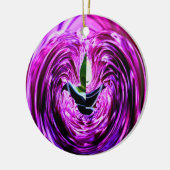 Lila Liebe_ Keramikornament (Links)