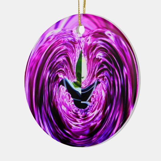 Lila Liebe_ Keramikornament (Links)