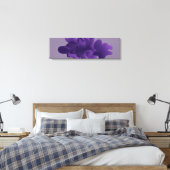 Lila Liebe Leinwanddruck (Insitu (Schlafzimmer))