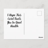 Lila Liebe Postkarte (Rückseite)