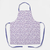 Lila Liebe Schürze (Vorderseite)