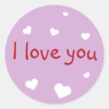 Lila Liebe Sie Valentinstag benutzerdefiniertes Ga