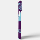 lila Light Blue Monarch Schmetterlinge Case-Mate iPhone Hülle (Rückseite / Rechts)