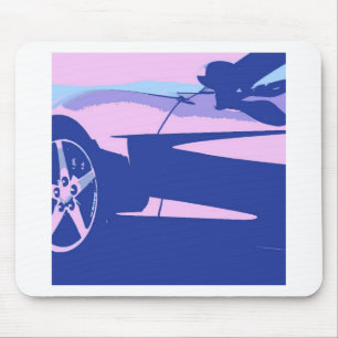 Lila Lila Corvette Mousepad
