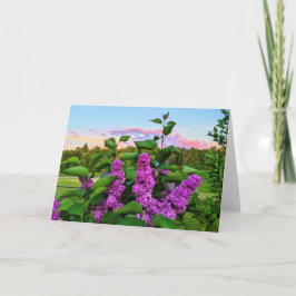 Lila Lila "Haben Sie einen schönen Tag? Karte