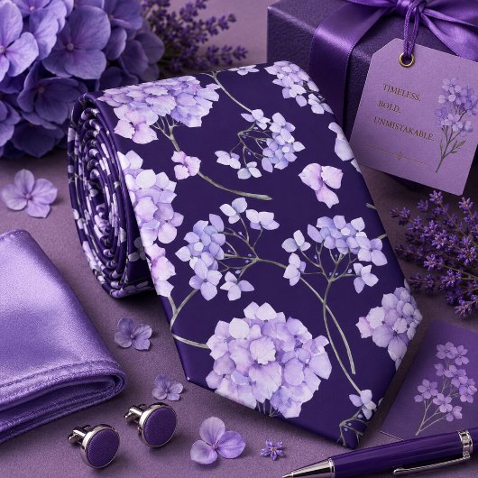 Lila-lila Halsband Krawatte