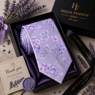 Lila-lila Halsband Krawatte