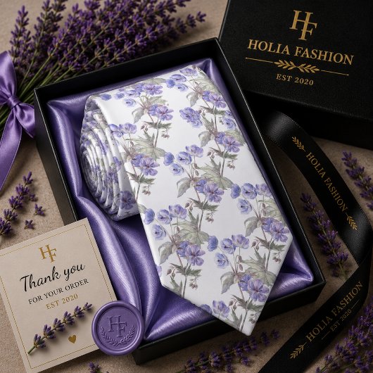 Lila-lila Halsband Krawatte