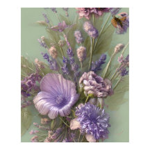 Lila lila rosa Haufen Blume schön