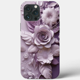 Lila Lilac Blume 3d Case-Mate iPhone Hülle