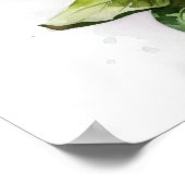 Lila Lilac Blume Art Print Poster (Ecke)