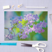 Lila Lilac-Blume Seidenpapier (Handwerk)
