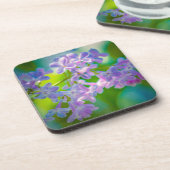 Lila Lilac-Blume Untersetzer (Linke Seite)