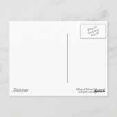 Lila Lilac Bouquet Malerei Postkarte (Rückseite)