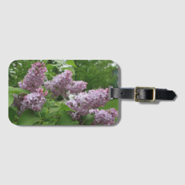 Lila Lilac Bunch Tag Gepäckanhänger