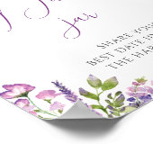 Lila Lilac Date Night Ideas Date Jar Poster (Ecke)