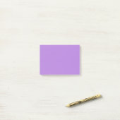 Lila Lilac-Farbhintergrund Post-it Klebezettel (Auf Schreibtisch)
