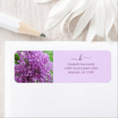 Lila Lilac Foto Monogram (Insitu)