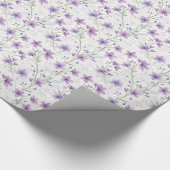 Lila Lilac Geschenkpapier (Ecke)