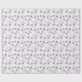 Lila Lilac Geschenkpapier (Flach)