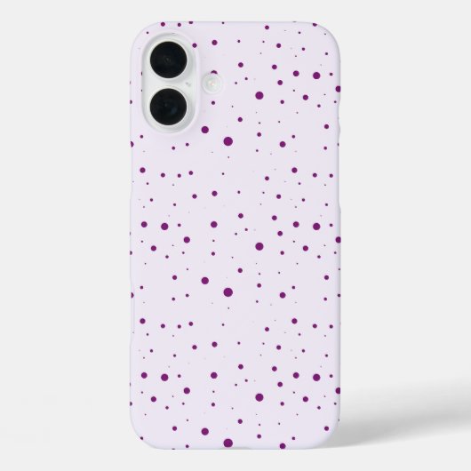 Lila, Lilac gesprenkelt Case-Mate iPhone Hülle (Rückseite)