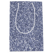 Lila Lilac Glitz Glam Glitzer Sparkle Mittlere Geschenktüte (Vorderseite)