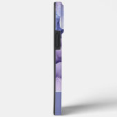 Lila Lilac Hübsch Hydrangea Monogramm Case-Mate iPhone Hülle (Rückseite / Rechts)