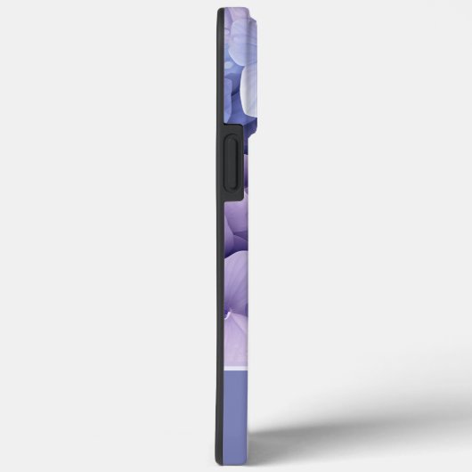 Lila Lilac Hübsch Hydrangea Monogramm Case-Mate iPhone Hülle (Rückseite / Rechts)