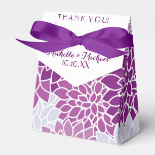 Lila Lilac Lavender White Date Gastgeschenk Hochze Geschenkschachtel