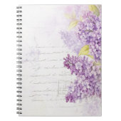 Lila Lilac Notizblock (Vorderseite)