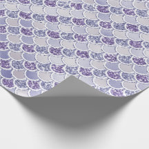 Lila Lilac Pearl Glitzer Mermaid