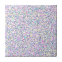 Lila Lilac Pink Opaleszenz Imitate Glitzer Solid Fliese