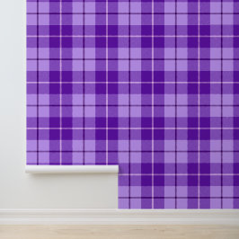 Lila, Lilac und rosa Tartan Kariert Tapete