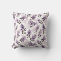 Lila Lilac Watercolor Floral